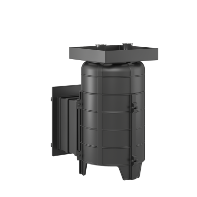 Печь для бани Эверест "Steam Master" 30 (320) ЧУГУН (под обкладку) диаметр дымохода: 120 мм