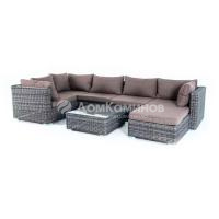 Комплект садовой мебели 4SIS Лунго Цвет: графит