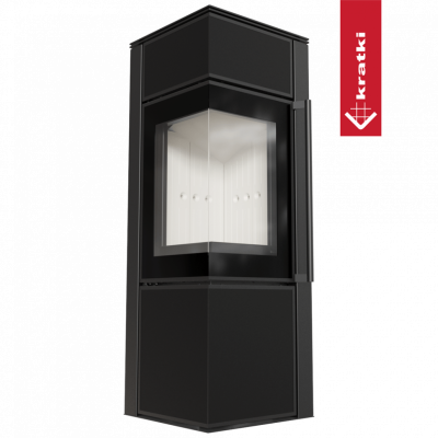 Печь Kratki PRO TORA/S 8 кВт Nero Assoluto Печь Kratki PRO TORA/S 8 кВт Nero Assoluto