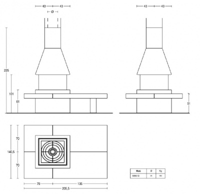 Каминная облицовка Piazzetta OLDEN 