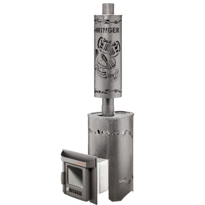 Дровяная печь Ферингер Мини ПФ в кожухе Стандарт, до 18 м³