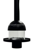 Островной камин Aves 37 Матера центральный со стеклом