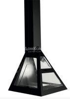 Подвесной камин Aves 30 Модена пристенный со стеклом