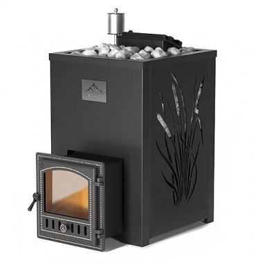 Печь для бани из нерж. стали Эверест INOX 15 (210) в кожухе Печь для бани из нерж. стали Эверест INOX 15 (210) в кожухе