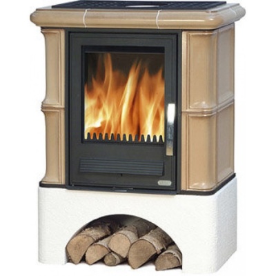 Печь-камин ABX BAVARIA L, с чугунной топкой (табак)