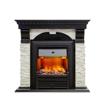Каминокомплект Dublin Сланец Brookline Black 