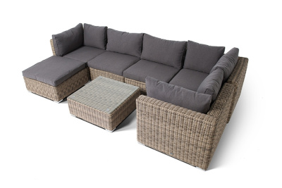 Комплект садовой мебели 4SIS Лунго Цвет: соломенный