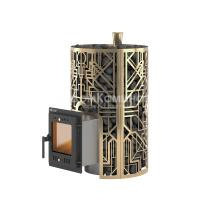 Печь для бани Эверест "Steam Master" GALAXY 24 INOX (210М) GOLD диаметр дымохода: 115 мм