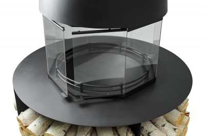 Центральный камин Fireline Glass Центральный камин Fireline Glass