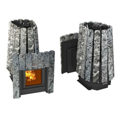 Банная печь Grill'D Cometa 350 Vega Window Max Stone (серпентинит) Банная печь Grill'D Cometa 350 Vega Window Max Stone (серпентинит)