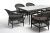 Обеденная группа 4SIS Амароне на 6 персоны Цвет: графит