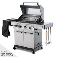 Газовый гриль PRIMELINER S class 4B комплектация Delux