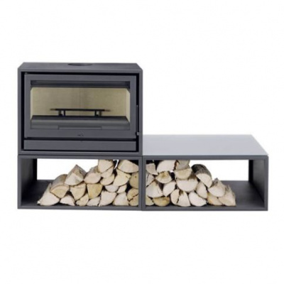 Печь-камин Solzaima Back Box