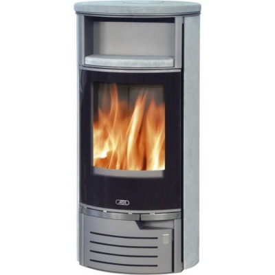 Печь-камин ABX Atlantik 5 (черная сталь)