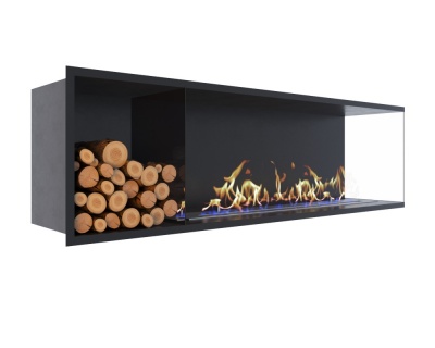 Угловой биокамин Firebox 1500 Wood
