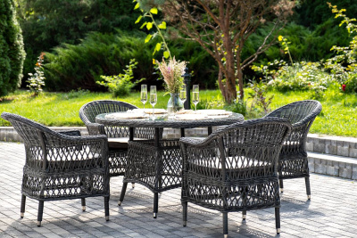 Обеденная группа 4SIS Дольче Цвет: графит Обеденная группа 4SIS Дольче Цвет: графит