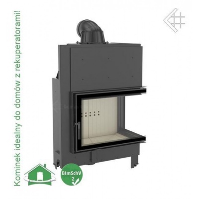 Каминная топка Kratki MBA P BS (угловое стекло справа) Каминная топка Kratki MBA P BS (угловое стекло справа)