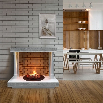 Каминокомплект Корсика Delux 3D Каминокомплект Корсика Delux 3D