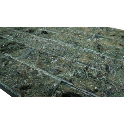 Плитка облицовочная Гефест 100х50х20 "рваный камень" серпентенит Плитка облицовочная Гефест 100х50х20 "рваный камень" серпентенит