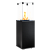 Нагреватель газовый PATIO/MINI/M/G31/37MBAR/CZ/P - черное стекло, тиснение