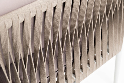 Диван 4SIS Касабланка модульный из роупа Цвет: бежевый, Neo Ash Диван 4SIS Касабланка модульный из роупа Цвет: бежевый, Neo Ash