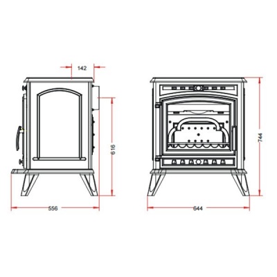 ПЕЧЬ-КАМИН Invicta ALTEA NEW