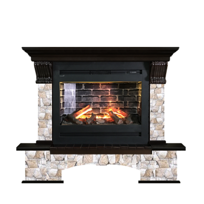 Каминокомплект Бостон Rumba 3D