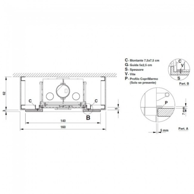 Каминная облицовка Palazzetti Praga