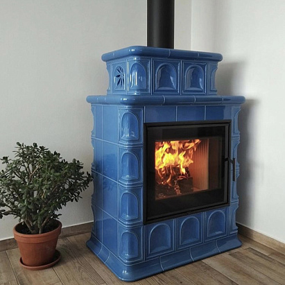 Изразцовая печь Hein BARACCA с надстройкой