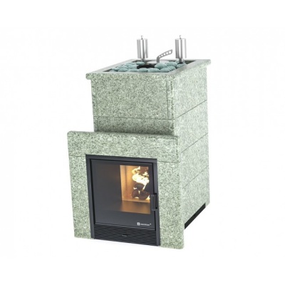 Печь для бани ИзиСтим Сочи К в кожухе из жадеита сталь AISI 321 Печь для бани ИзиСтим Сочи К в кожухе из жадеита сталь AISI 321