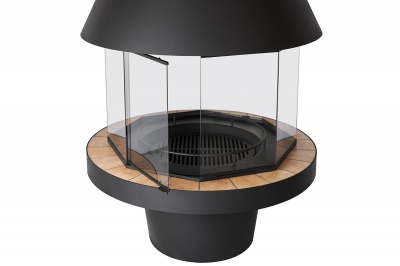 Центральный камин Fireline Dome Glass Центральный камин Fireline Dome Glass