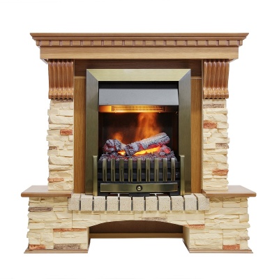 Каминокомплект Pierre Luxe Сланец Danville