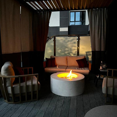 Биокамин стол