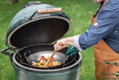 Керамический гриль Big Green Egg Large Керамический гриль Big Green Egg Large