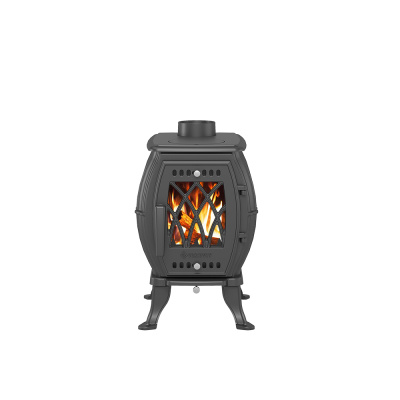 Печь-камин Везувий ВХ-05 "Антрацит" диаметр дымохода: 120 мм