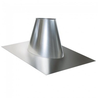 Кровельный элемент 0/20 Дымок 0.5 мм с изоляцией, d=200 мм