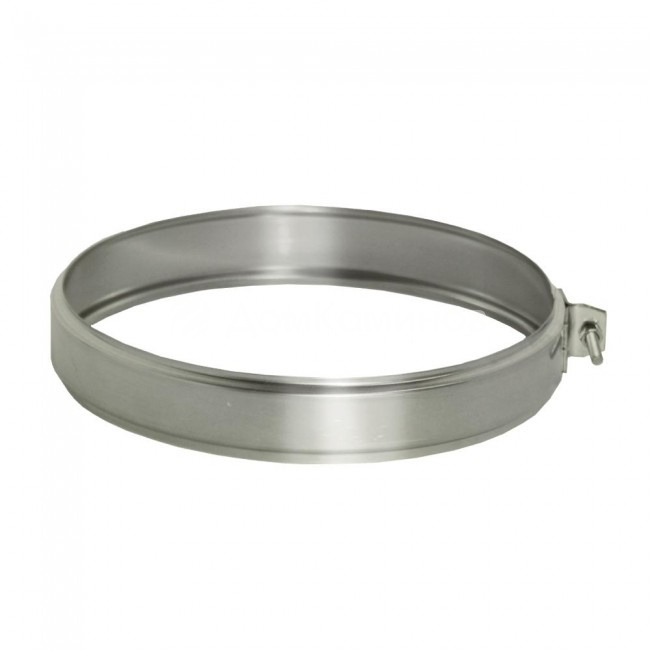 Хомут соединительный Дымок 0.5 мм с изоляцией, d=130 мм