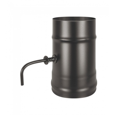 Шибер нерж. поворотный Везувий BLACK (AISI 430/0,8мм) d=200 Шибер нерж. поворотный Везувий BLACK (AISI 430/0,8мм) d=200