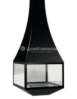 Островной камин Aves 6 Прато центральный со стеклом