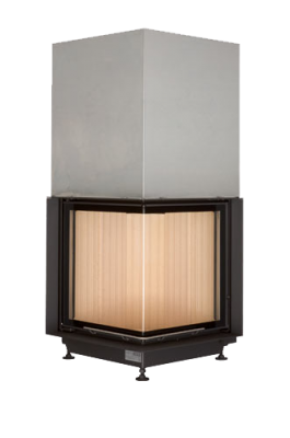 Каминная топка Brunner Eck-Kamine EK 57/52/52 с подъемом  Каминная топка Brunner Eck-Kamine EK 57/52/52 с подъемом