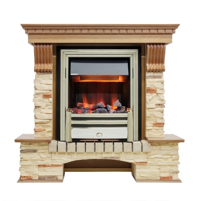 Каминокомплект Pierre Luxe Сланец Cavendish