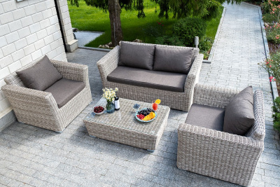 Комплект садовой мебели 4SIS Капучино Сингл Цвет: бежевый Комплект садовой мебели 4SIS Капучино Сингл Цвет: бежевый