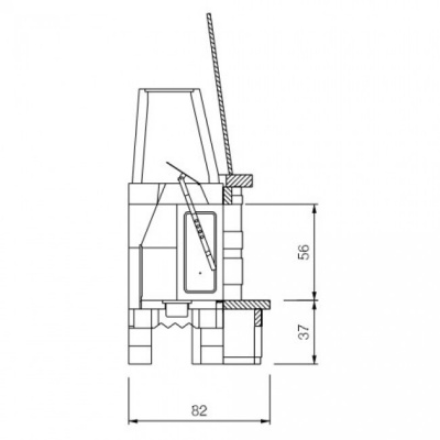 Каминная облицовка Palazzetti Marsala angolo 78