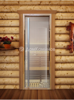 Дверь DoorWood Престиж FLASH ROYAL Прозрачная