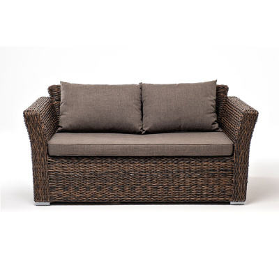 Диван 4SIS Капучино двухместный (гиацинт) Цвет: коричневый