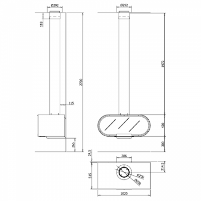 Камин Rocal D-8