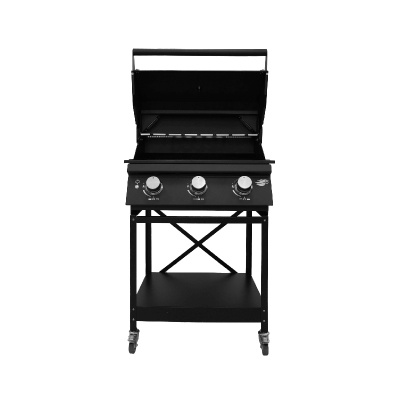 Газовый гриль B-Fire Bizon Premium 3 на подставке, черный Газовый гриль B-Fire Bizon Premium 3 на подставке, черный