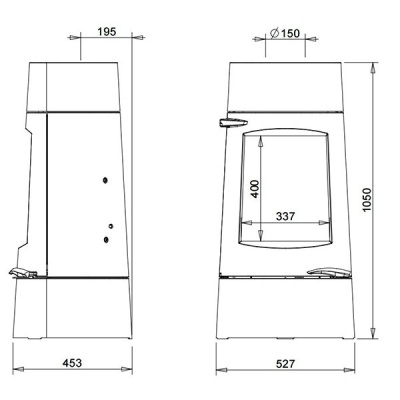 ПЕЧЬ-КАМИН Invicta ARATOS