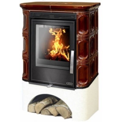 Печь-камин ABX MARINA EXclusive (коричневый)