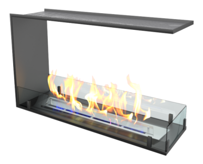 Биокамин ТОРЦЕВОЙ СКВОЗНОЙ 1000